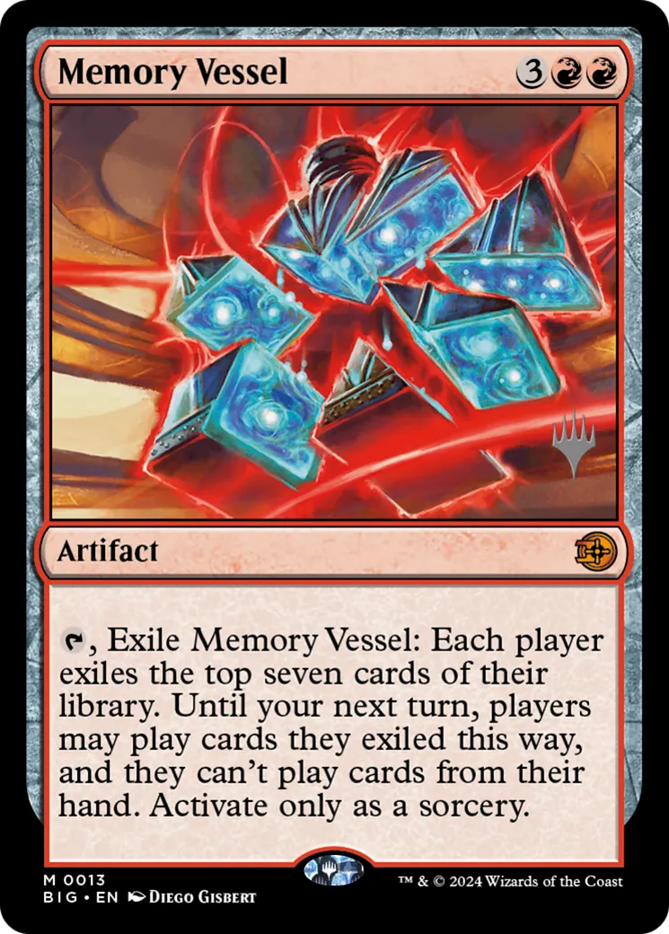 Memory Vessel — The Big Score Promos — Magic: The Gathering