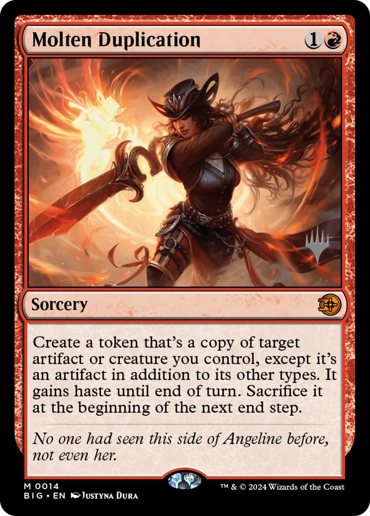 Molten Duplication — The Big Score Promos — Magic: The Gathering