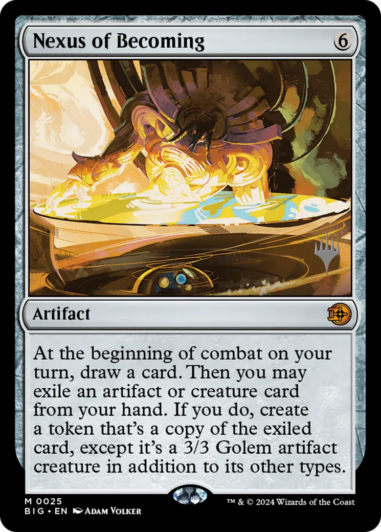 Nexus of Becoming — The Big Score Promos — Magic: The Gathering