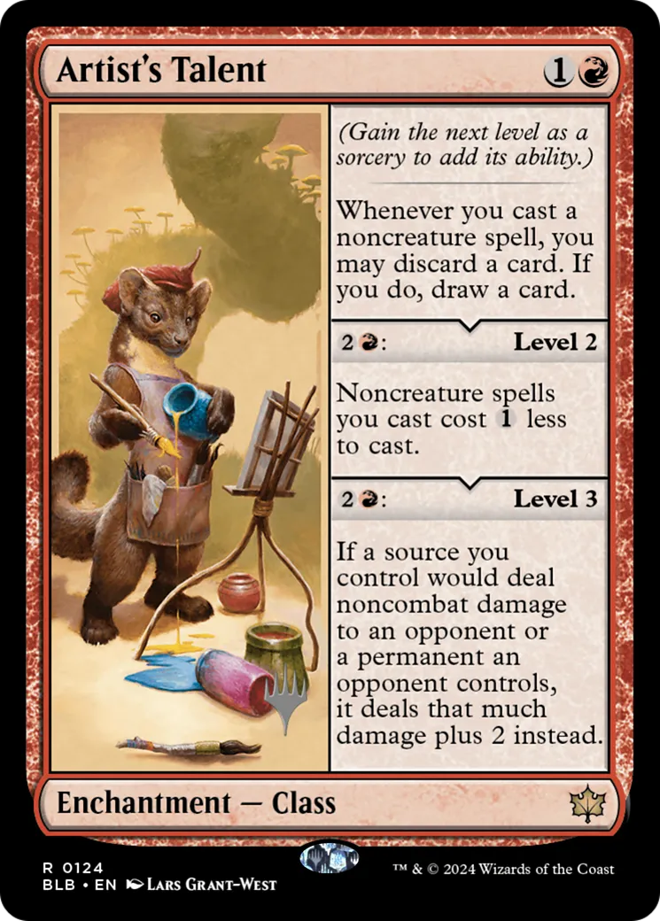 Artist's Talent — Bloomburrow Promos — Magic: The Gathering