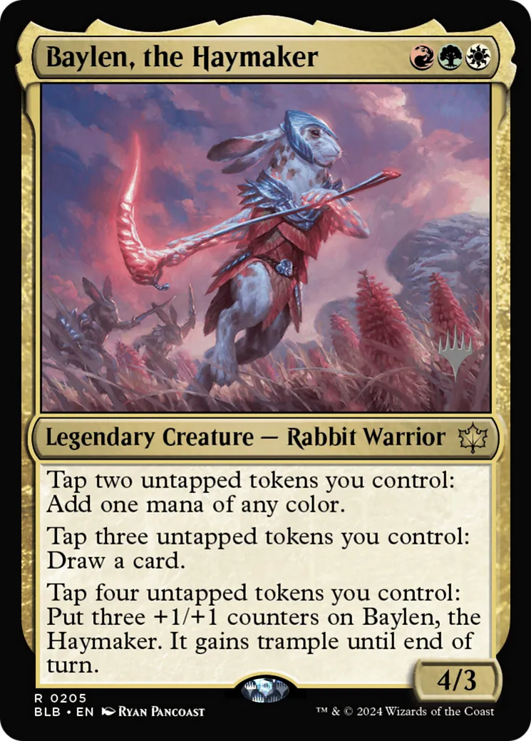 Baylen, le Taille-foin — Bloomburrow Promos — Magic: The Gathering
