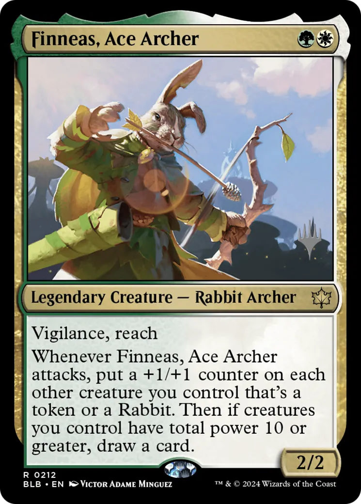 Finnéas, as de l'arc — Bloomburrow Promos — Magic: The Gathering