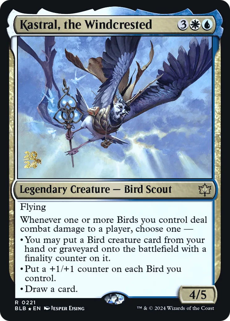 Kastral, huppée de vent from Bloomburrow Promos - Magic: The Gathering