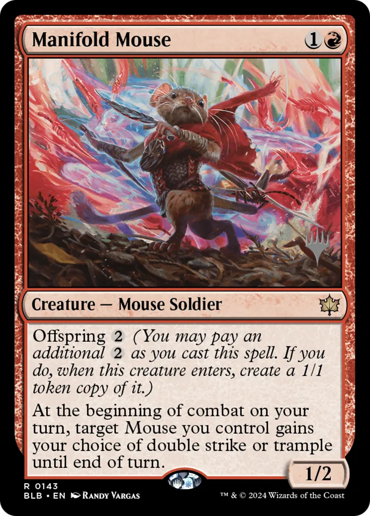 Souris polyvalente — Bloomburrow Promos — Magic: The Gathering