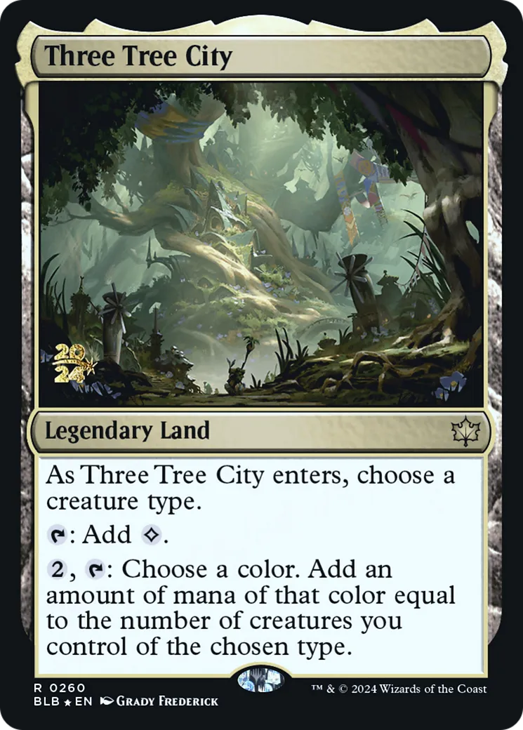 Cité des Trois arbres — Bloomburrow Promos — Magic: The Gathering