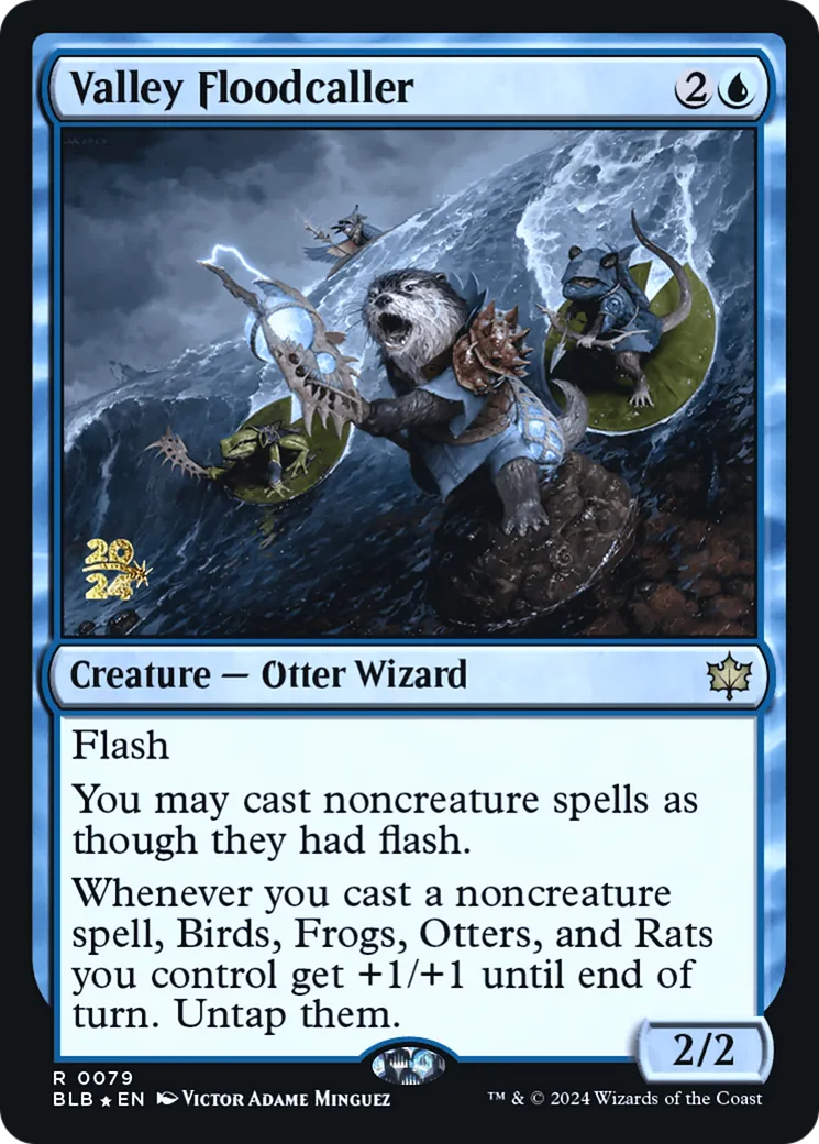 Meneuse de flots de Vallée — Bloomburrow Promos — Magic: The Gathering