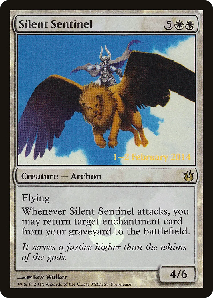Sentinelle silencieuse — Born of the Gods Promos — Magic: The Gathering