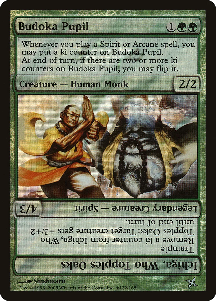 Budoka Pupil // Ichiga, Who Topples Oaks from Betrayers of Kamigawa Promos - Magic: The Gathering
