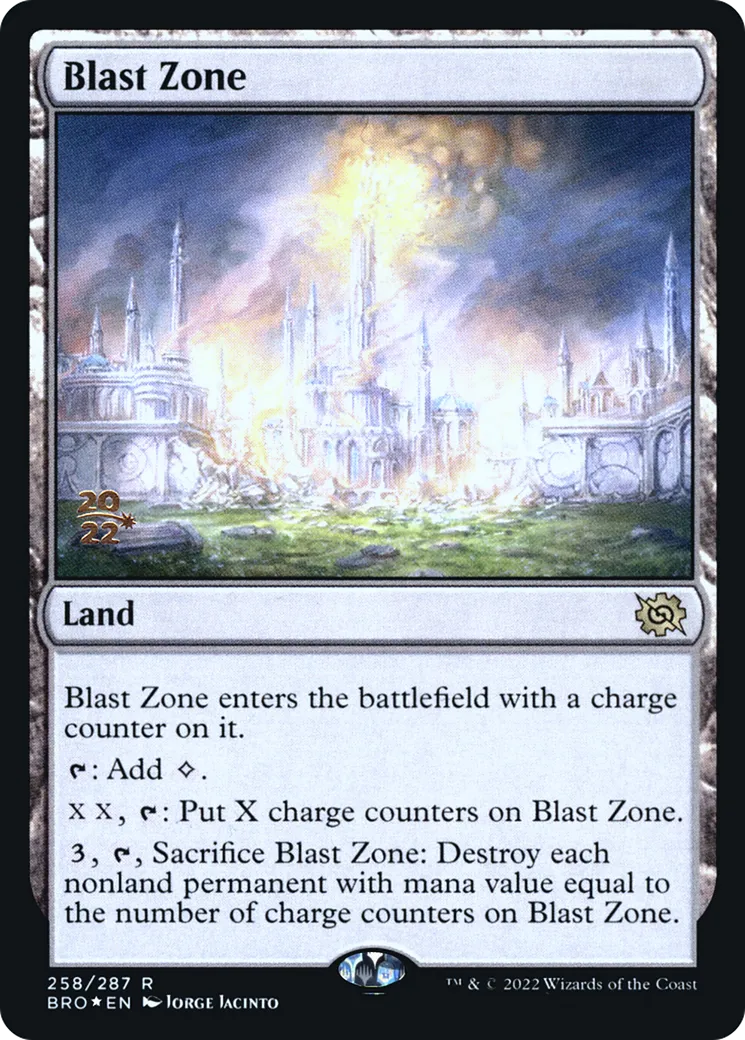 Zone de déflagration — The Brothers' War Promos — Magic: The Gathering