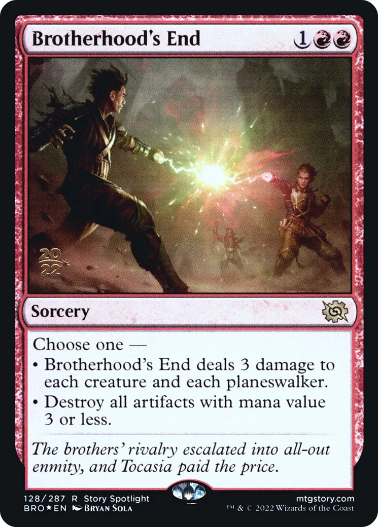 Fin de la fraternité — The Brothers' War Promos — Magic: The Gathering