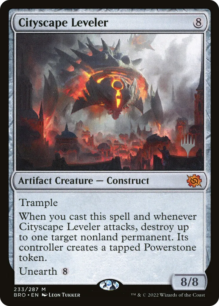 Lisseur de métropole — The Brothers' War Promos — Magic: The Gathering