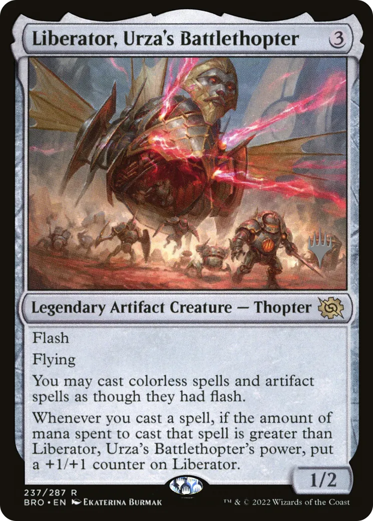 Liberator, Urza's Battlethopter — The Brothers' War Promos — Magic: The Gathering