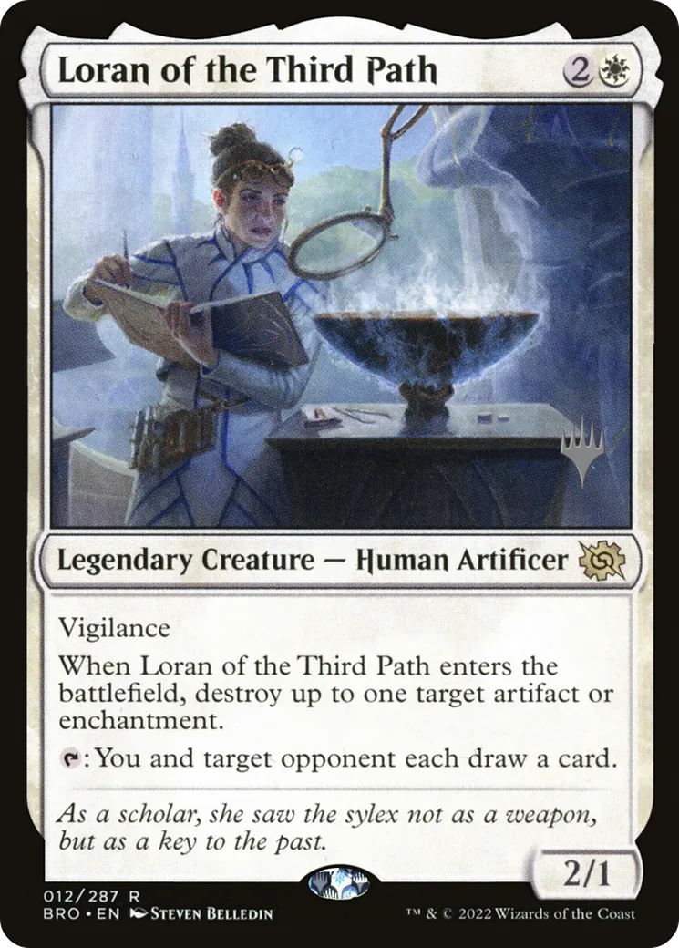 Loran de la Troisième Voie — The Brothers' War Promos — Magic: The Gathering