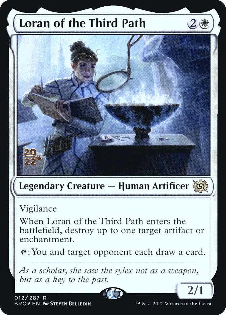 Loran de la Troisième Voie — The Brothers' War Promos — Magic: The Gathering