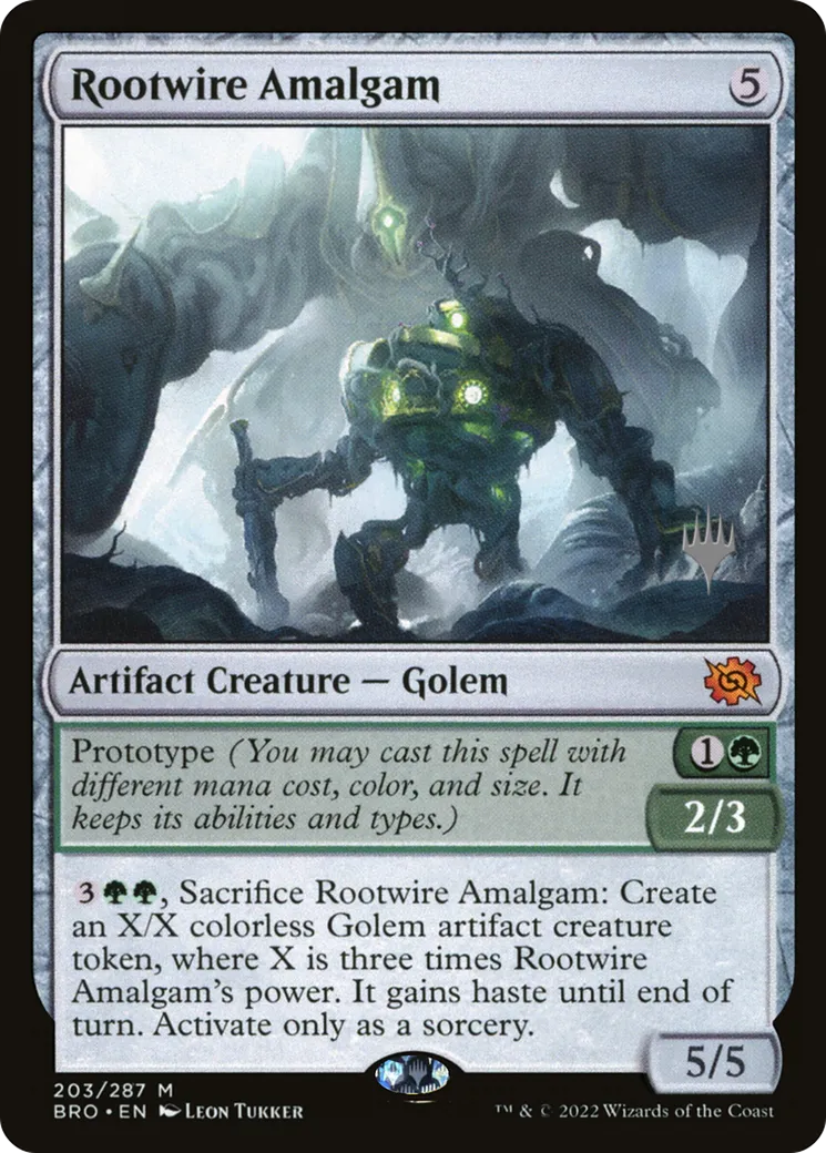 Amalgame câbleracines — The Brothers' War Promos — Magic: The Gathering