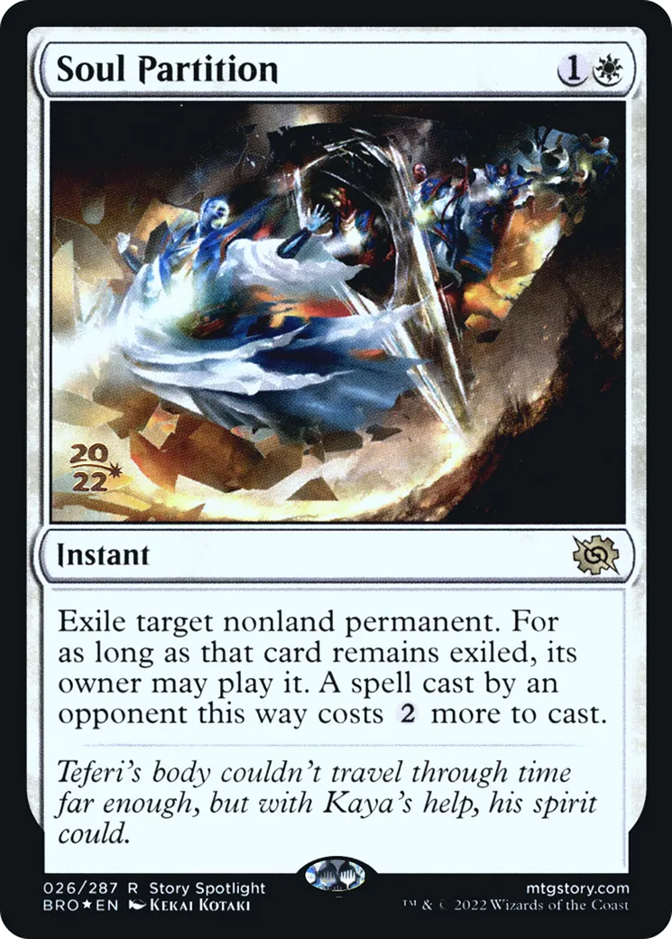Séparation de l'âme — The Brothers' War Promos — Magic: The Gathering