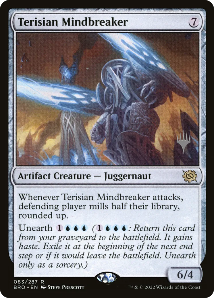 Terisian Mindbreaker — The Brothers' War Promos — Magic: The Gathering