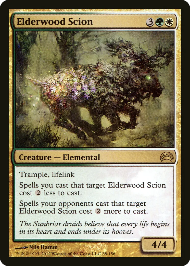 Elderwood Scion — Planechase 2012 — Magic: The Gathering
