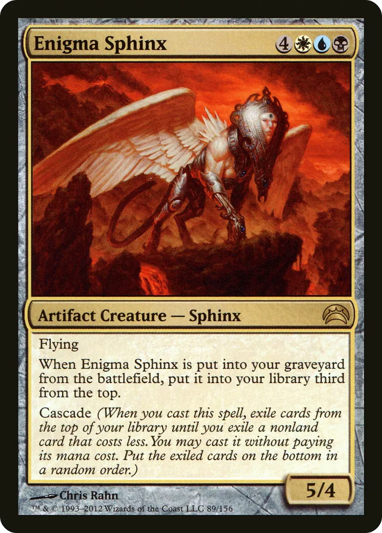Enigma Sphinx — Planechase 2012 — Magic: The Gathering