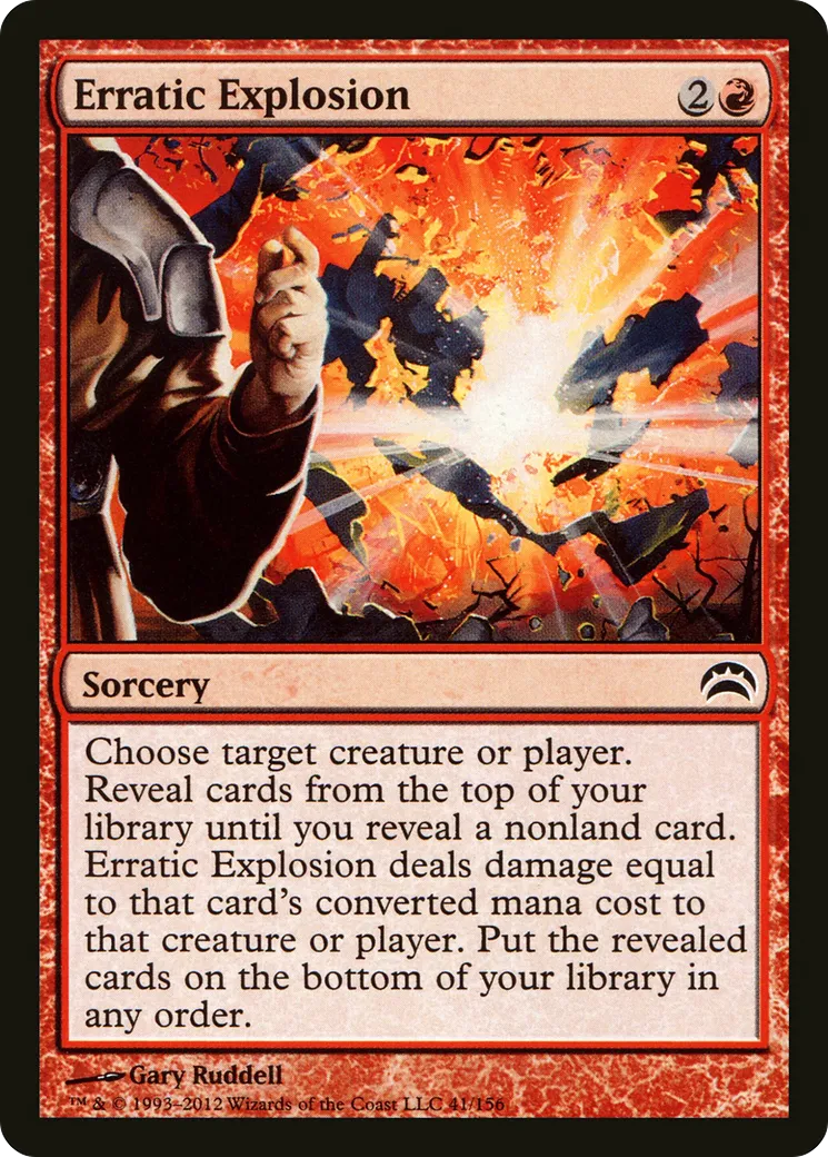 Explosion imprévisible — Planechase 2012 — Magic: The Gathering