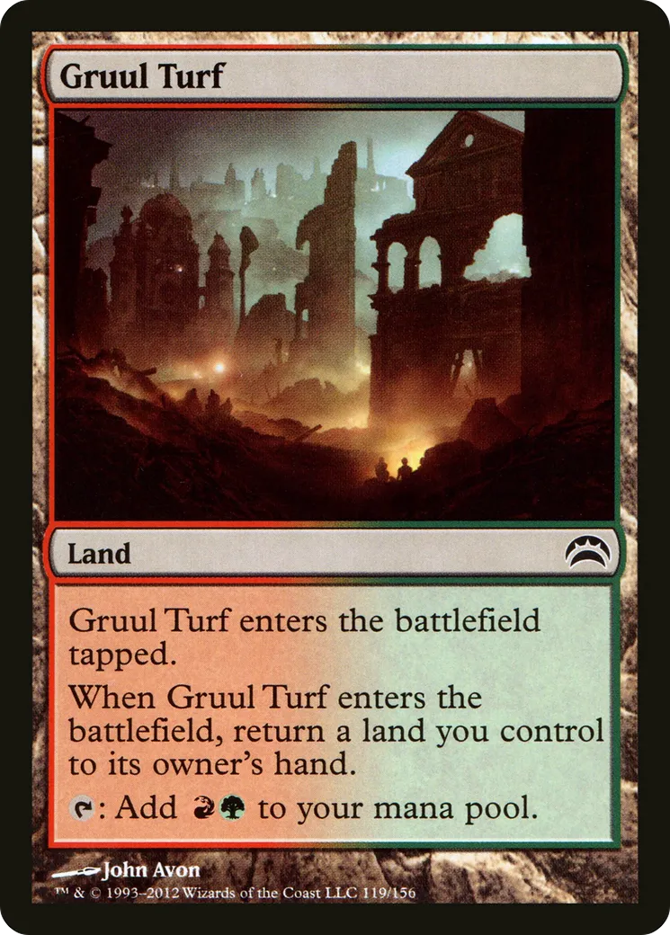 Gruul Turf — Planechase 2012 — Magic: The Gathering