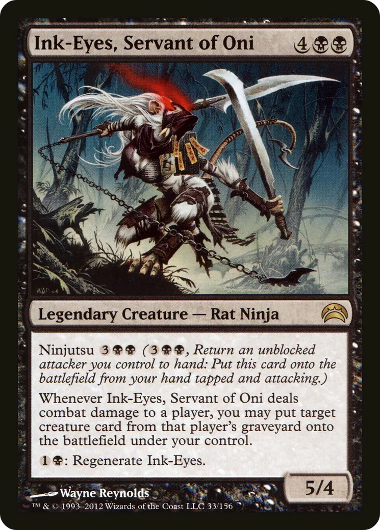 Ink-Eyes, Servant of Oni — Planechase 2012 — Magic: The Gathering