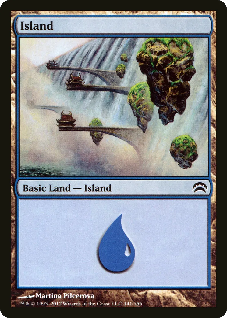 Island — Planechase 2012 — Magic: The Gathering