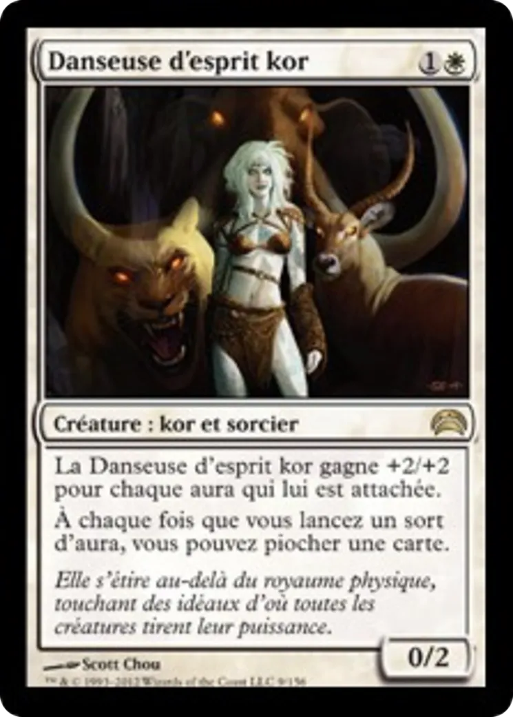 Danseuse d'esprit kor — Planechase 2012 — Magic: The Gathering