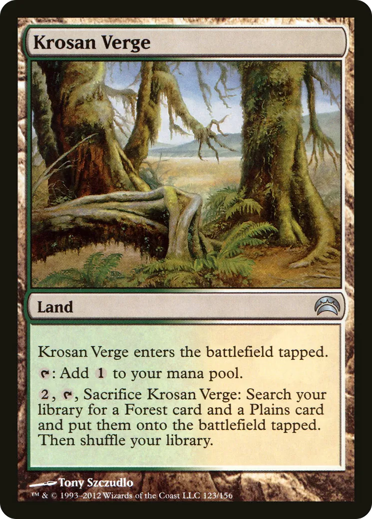 Orée de la Krosia — Planechase 2012 — Magic: The Gathering