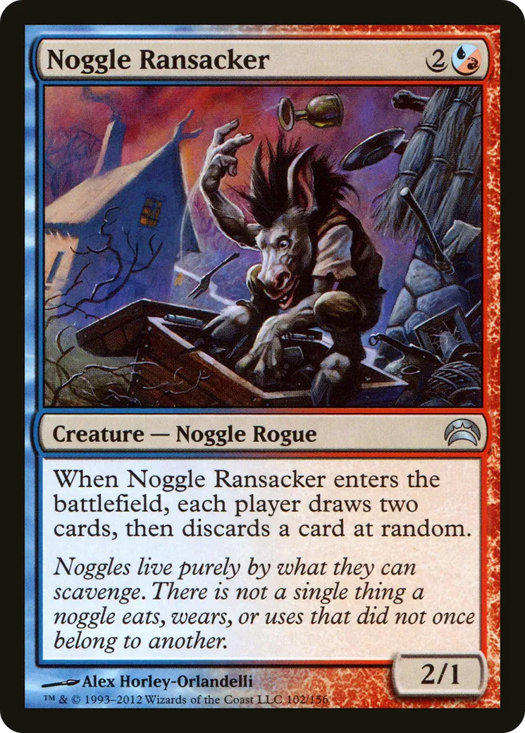 Noggle Ransacker — Planechase 2012 — Magic: The Gathering