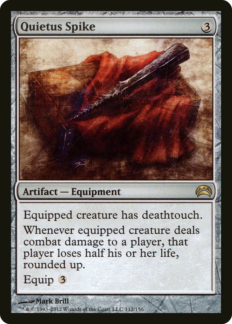 Quietus Spike — Planechase 2012 — Magic: The Gathering