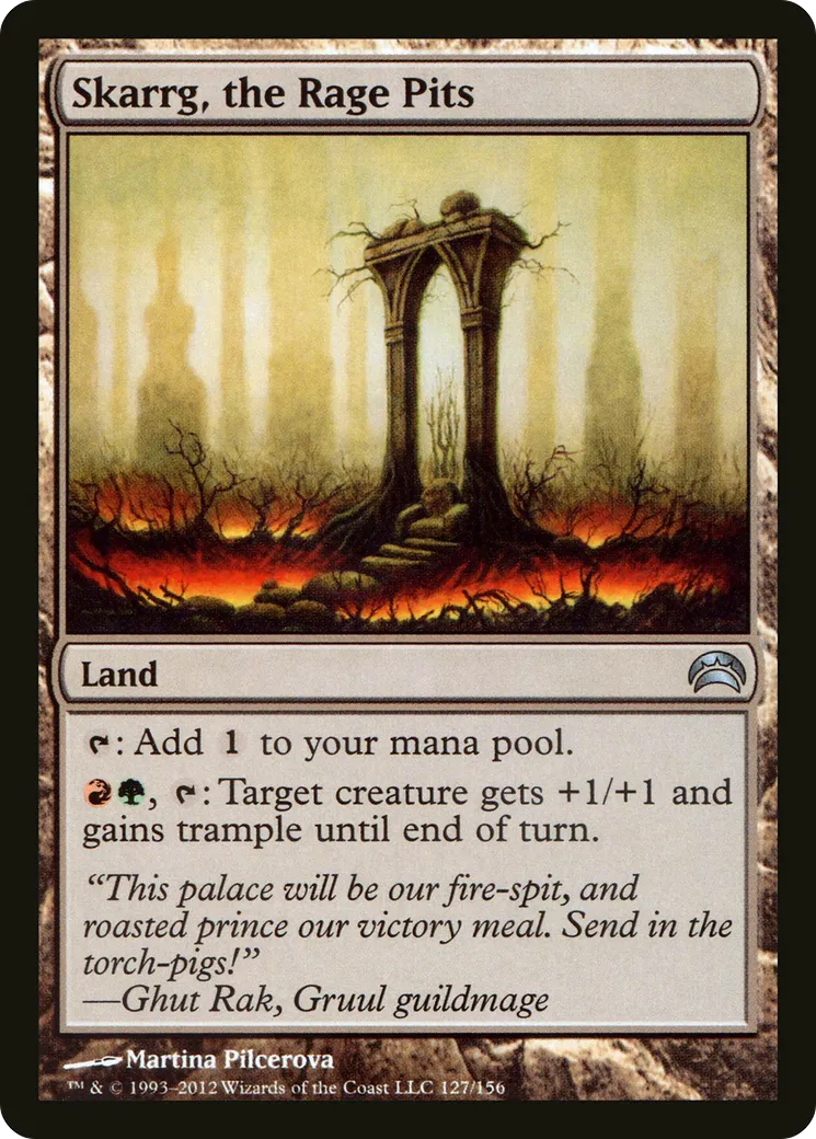 Skarrg, the Rage Pits — Planechase 2012 — Magic: The Gathering