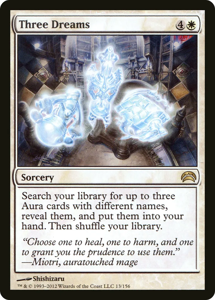 Trois rêves — Planechase 2012 — Magic: The Gathering