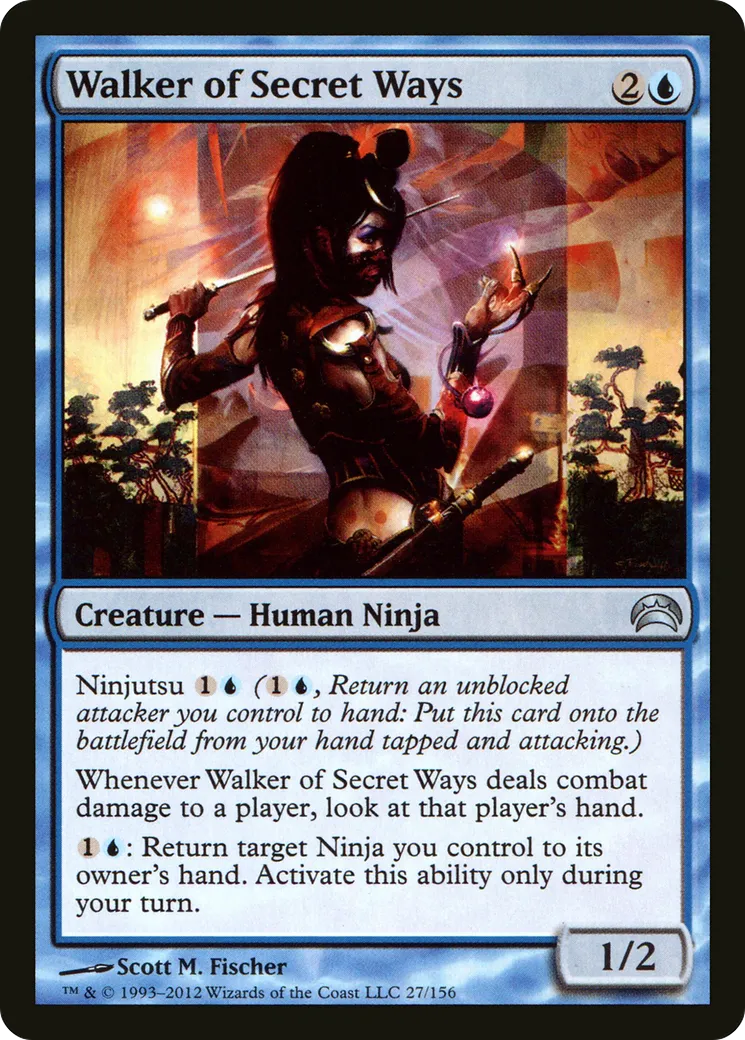 Walker of Secret Ways — Planechase 2012 — Magic: The Gathering