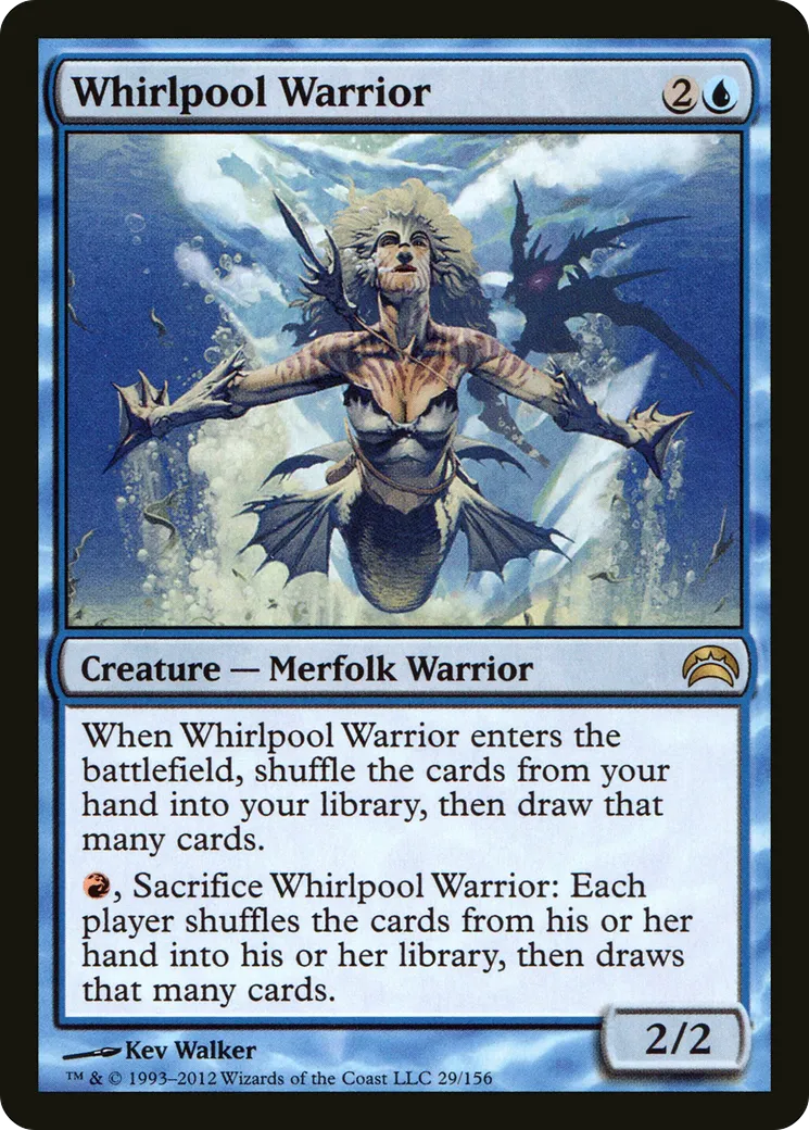 Guerrière des tourbillons — Planechase 2012 — Magic: The Gathering