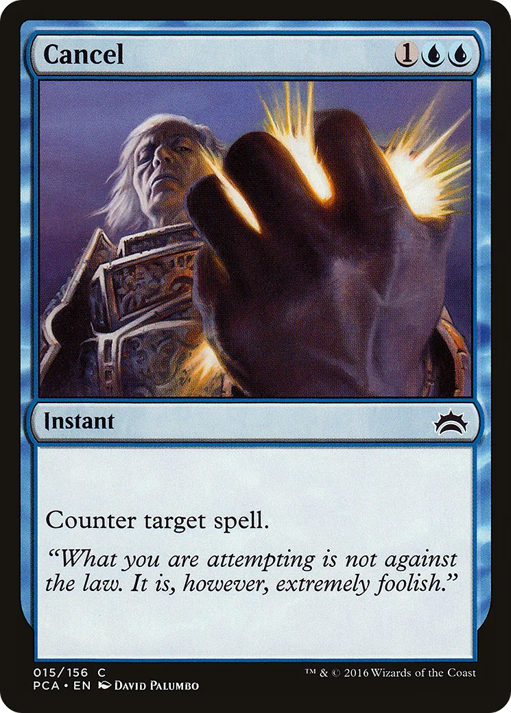 Cancel — Planechase Anthology — Magic: The Gathering