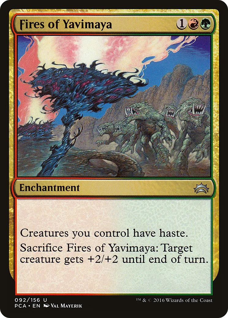 Feux de la Yavimaya — Planechase Anthology — Magic: The Gathering