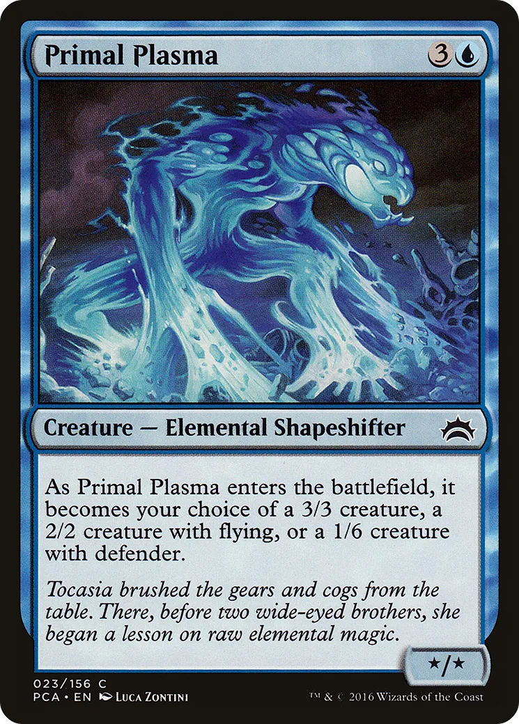 Primal Plasma — Planechase Anthology — Magic: The Gathering