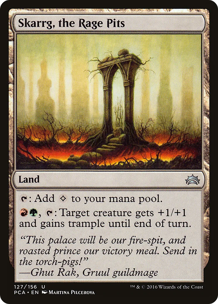 Skarrg, the Rage Pits — Planechase Anthology — Magic: The Gathering