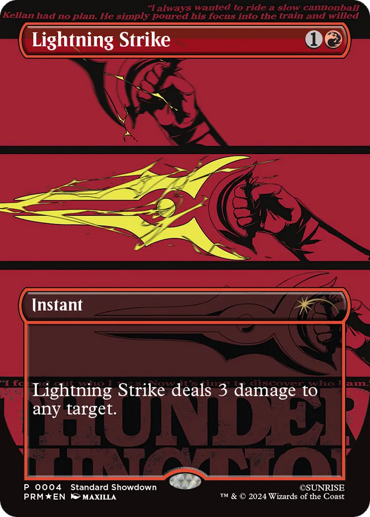 Lightning Strike — Cowboy Bebop — Magic: The Gathering