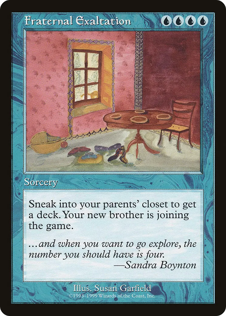 Fraternal Exaltation — Celebration Cards — Magic: The Gathering