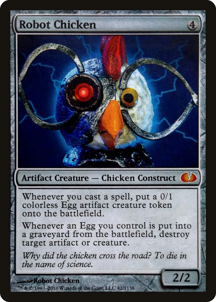 Robot Chicken — Celebration Cards — Magic: The Gathering