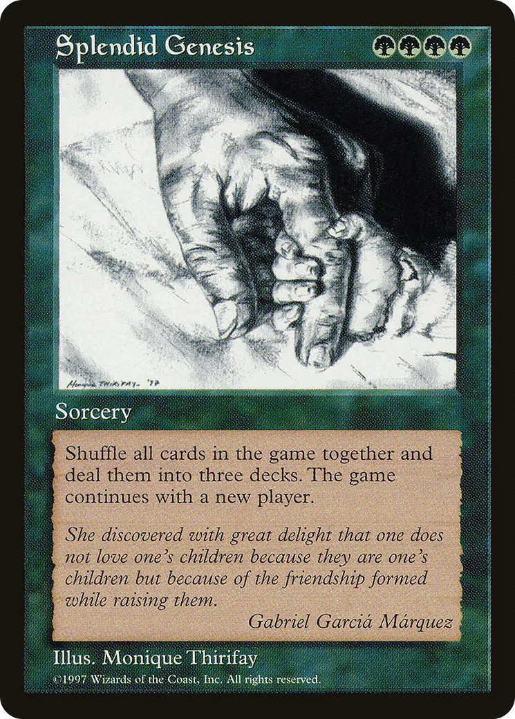 Splendid Genesis — Celebration Cards — Magic: The Gathering