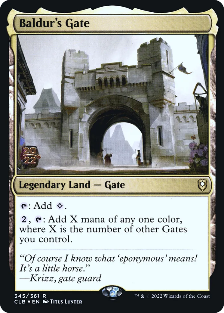 Porte de Baldur — Battle for Baldur's Gate Promos — Magic: The Gathering