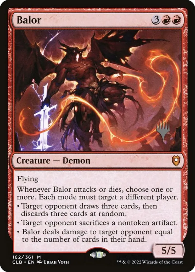 Balor — Battle for Baldur's Gate Promos — Magic: The Gathering
