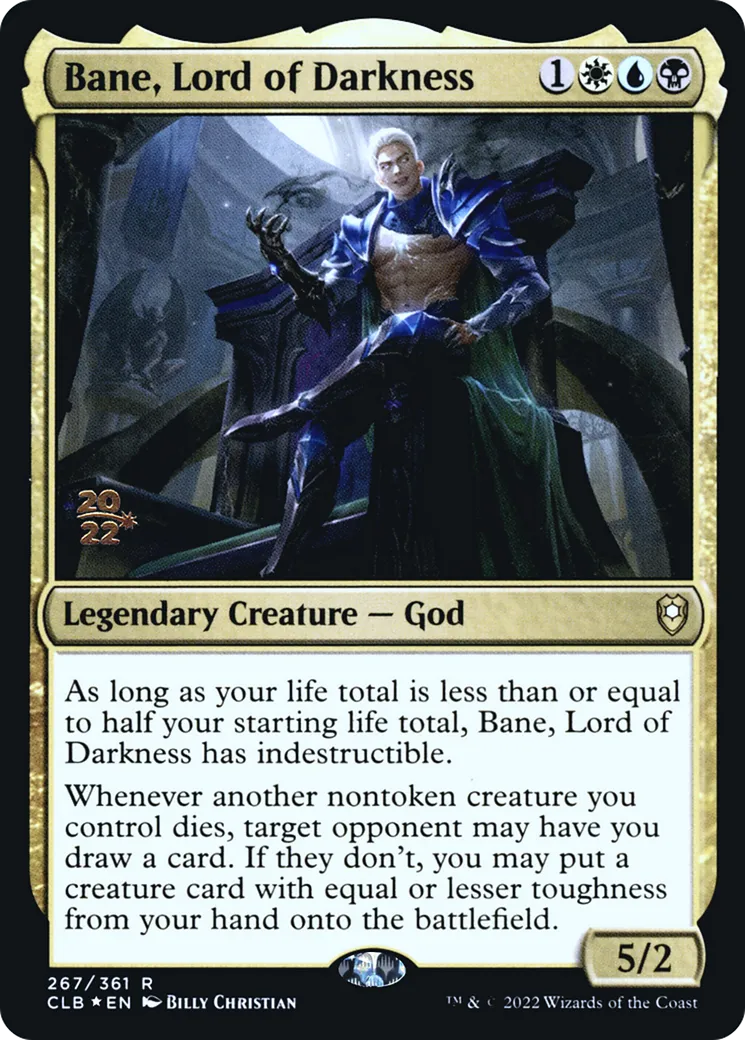 Bane, Lord of Darkness — Battle for Baldur's Gate Promos — Magic: The Gathering