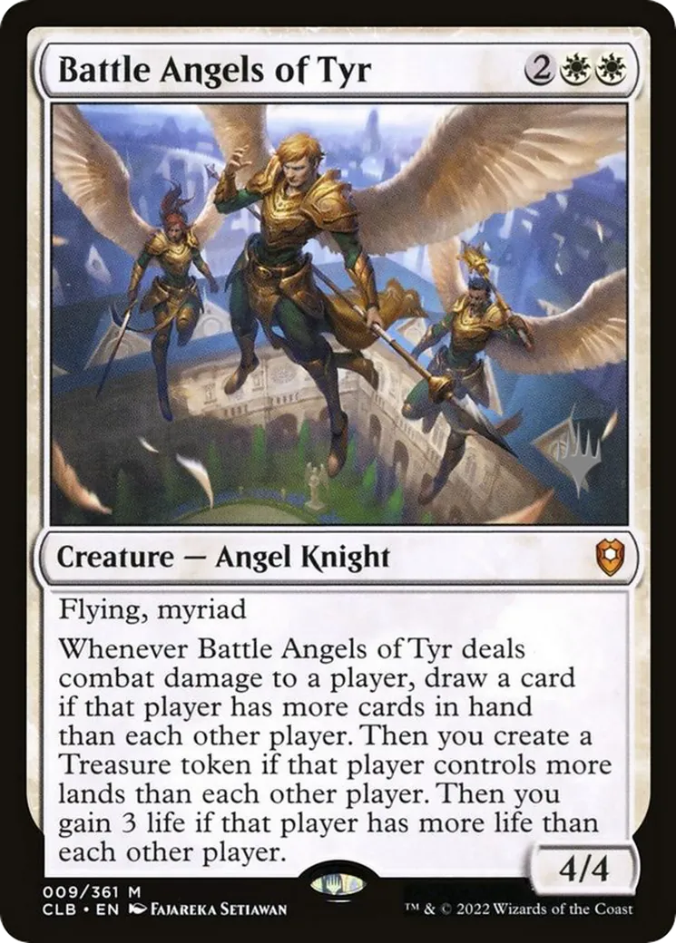 Battle Angels of Tyr — Battle for Baldur's Gate Promos — Magic: The Gathering