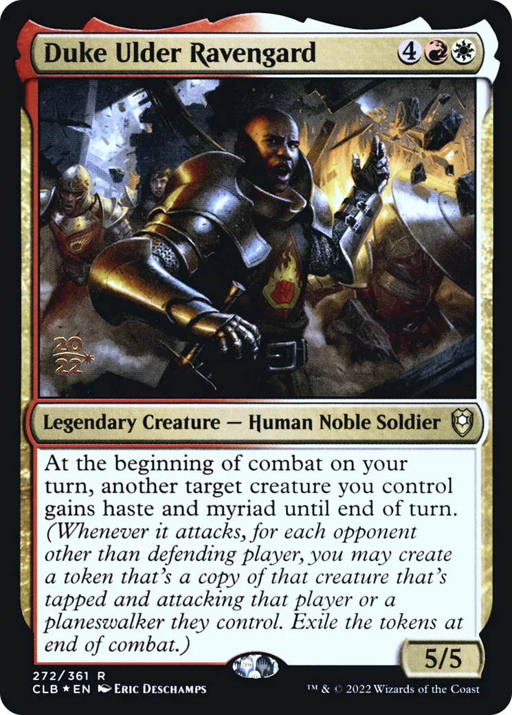 Duke Ulder Ravengard — Battle for Baldur's Gate Promos — Magic: The Gathering