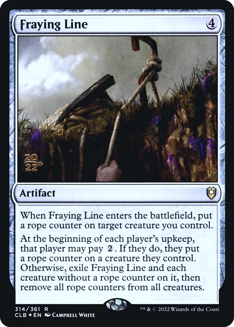 Fraying Line — Battle for Baldur's Gate Promos — Magic: The Gathering