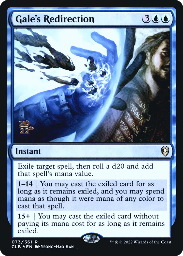 Gale's Redirection — Battle for Baldur's Gate Promos — Magic: The Gathering